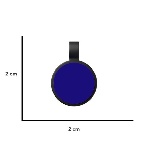 Tag Círculo Mini Azul Marinho - Imagem 3