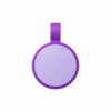 Tag Círculo Mini Candy Purple