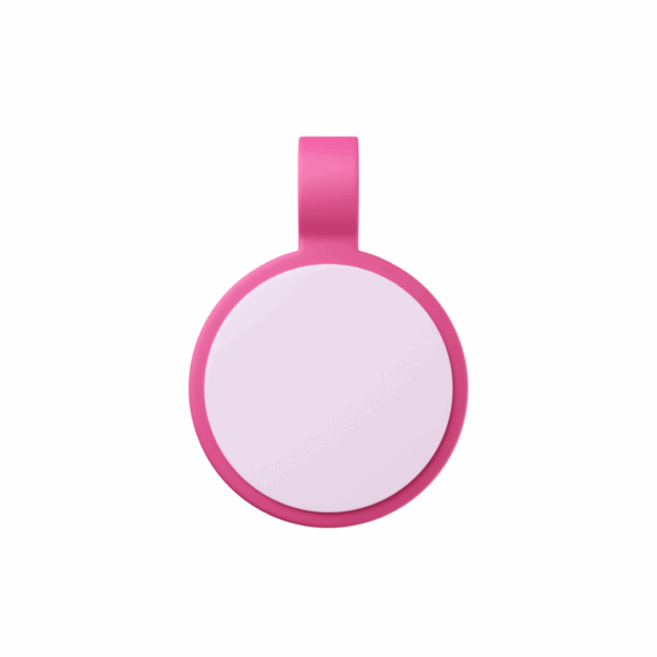 Tag Círculo Mini Candy Pink - Imagem 2